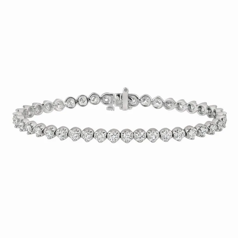 12PT DIAMOND BRACELET 14K GOLD (5.01 CTW)