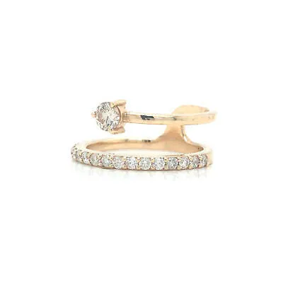 14K Diamond Fashion Ring Yellow Gold