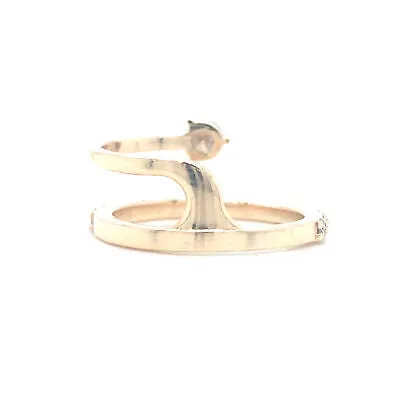 14K Diamond Fashion Ring Yellow Gold