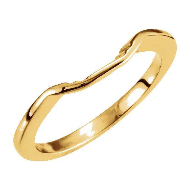 14k Yellow Gold Band, Size 6