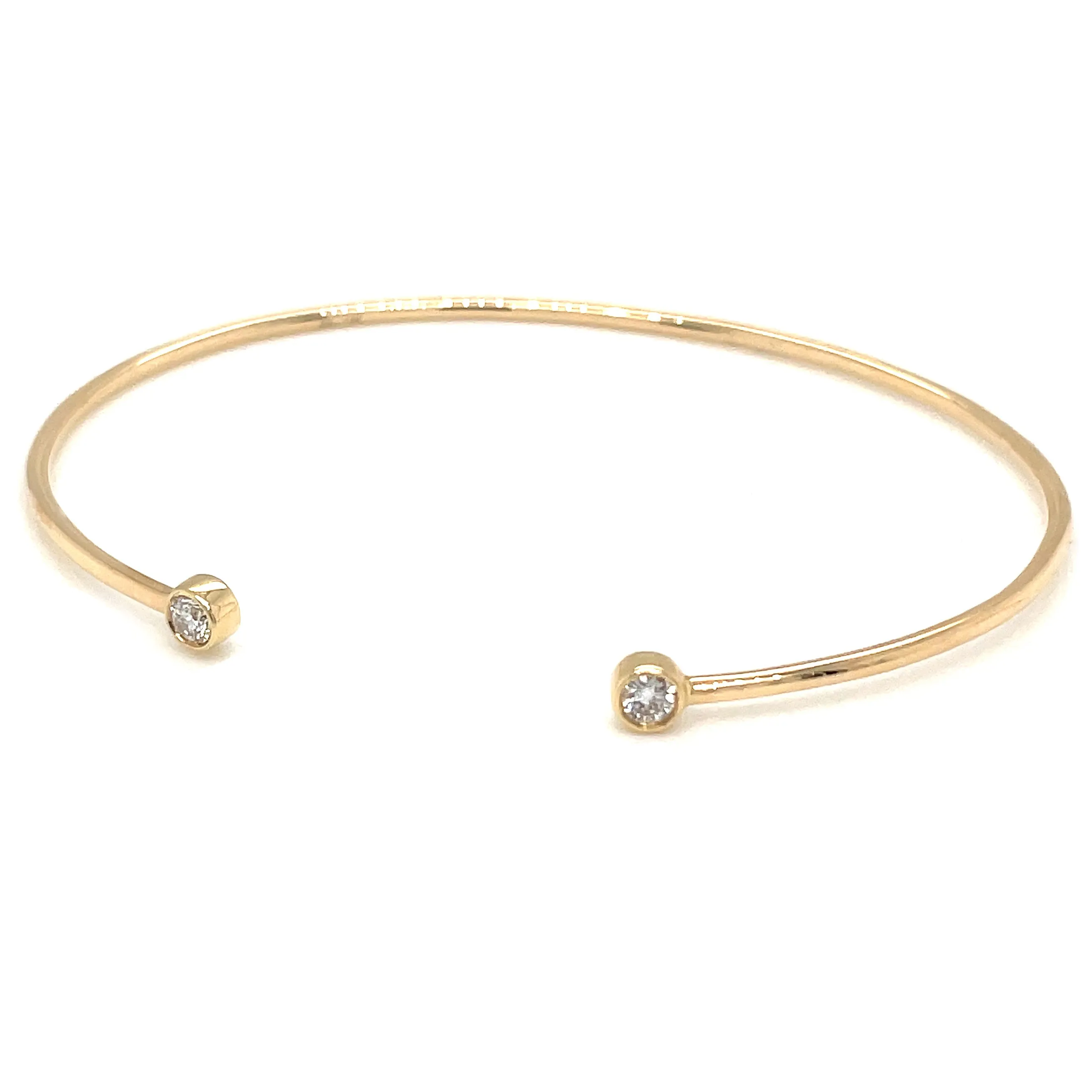 14k Yellow Gold Cuff