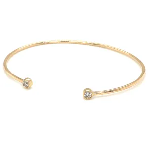 14k Yellow Gold Cuff