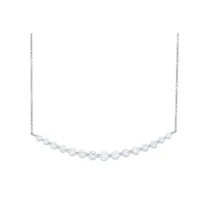 15 GRADUATING DIAMONDS NECKLACE