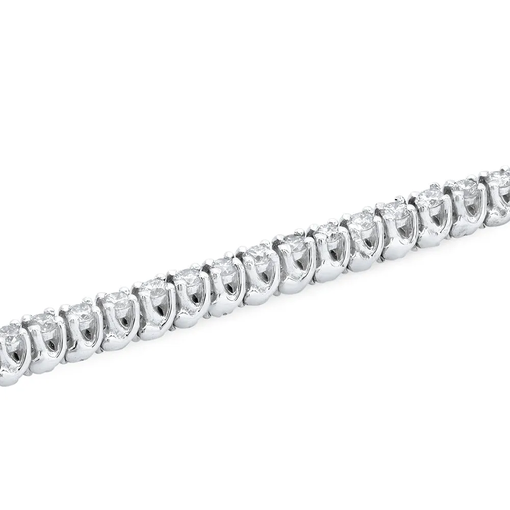 1.80 Carat Diamond Tennis Bracelet in 14k White Gold