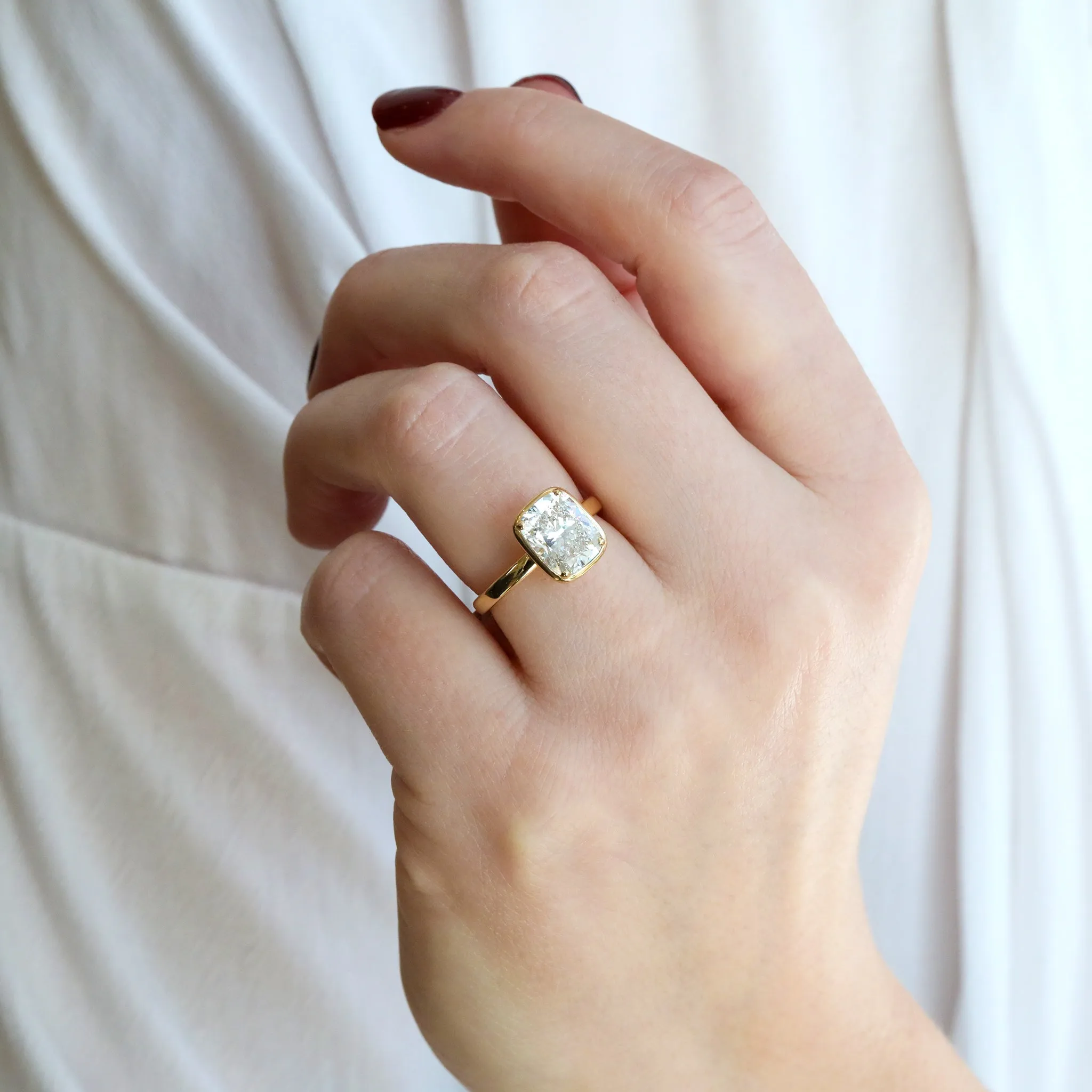 18K Gold "Haley" Ring Mount