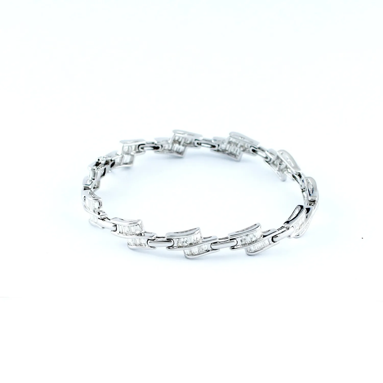 18K WHITE GOLD BRACELET (BR0000195)