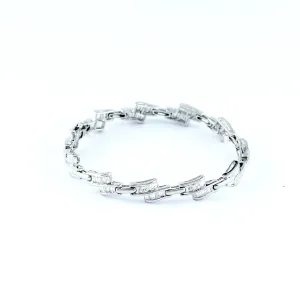 18K WHITE GOLD BRACELET (BR0000195)