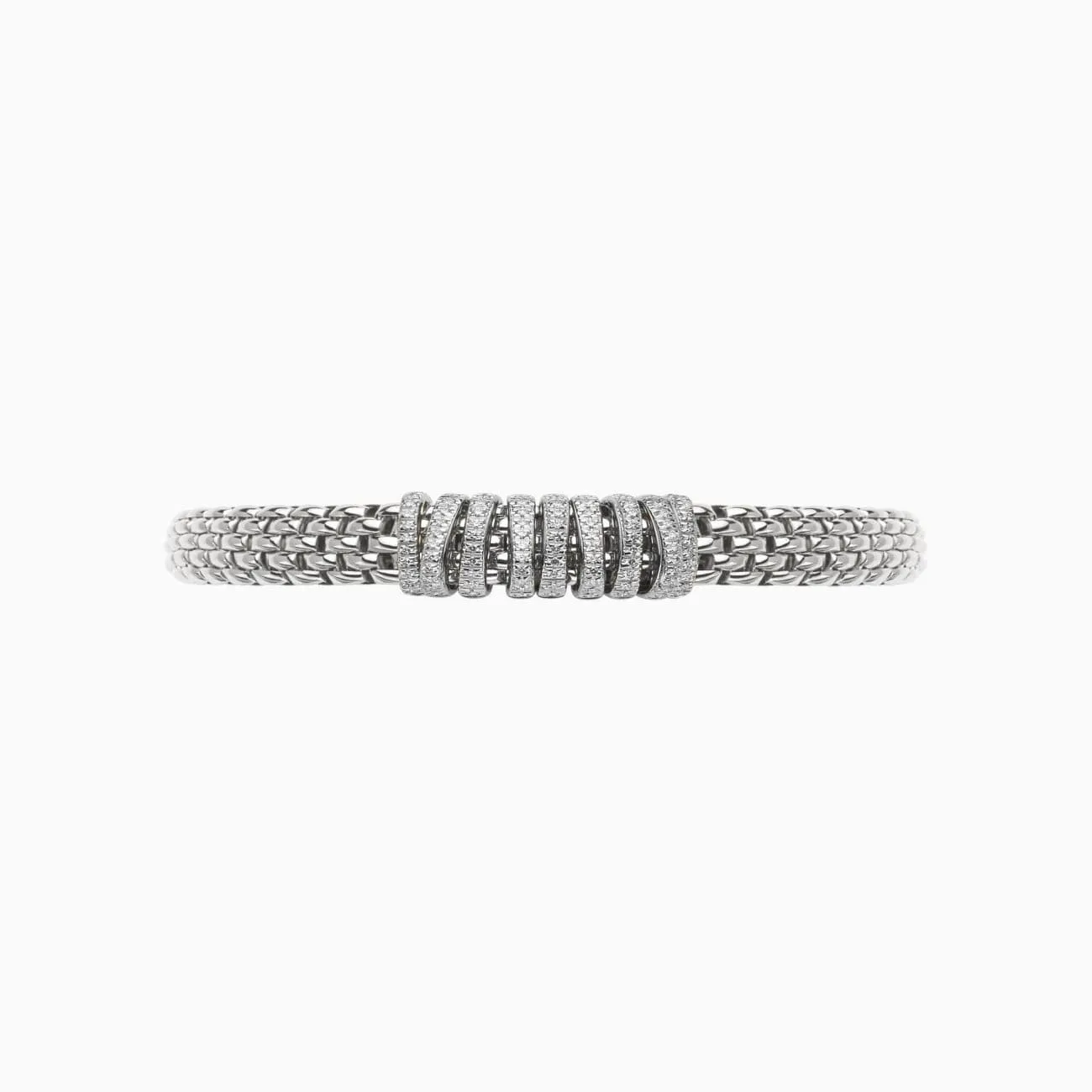 18KT WHITE GOLD PANORAMA BRACELET