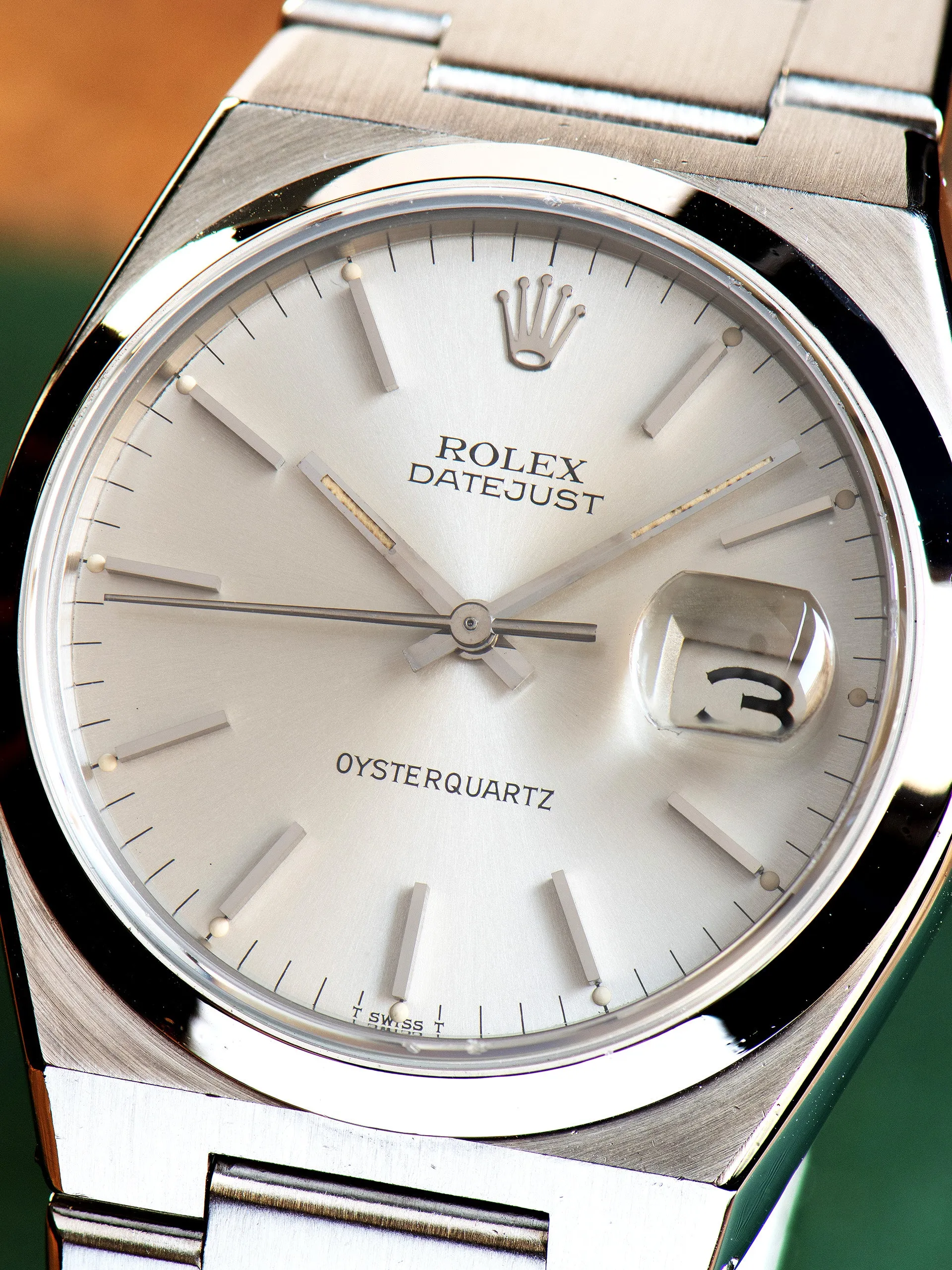 1979 Rolex Oysterquartz Datejust (Ref. 17000) Silver Dial