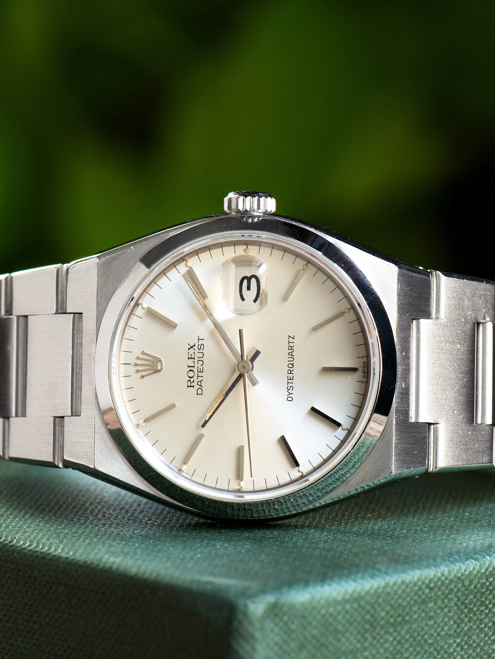 1979 Rolex Oysterquartz Datejust (Ref. 17000) Silver Dial