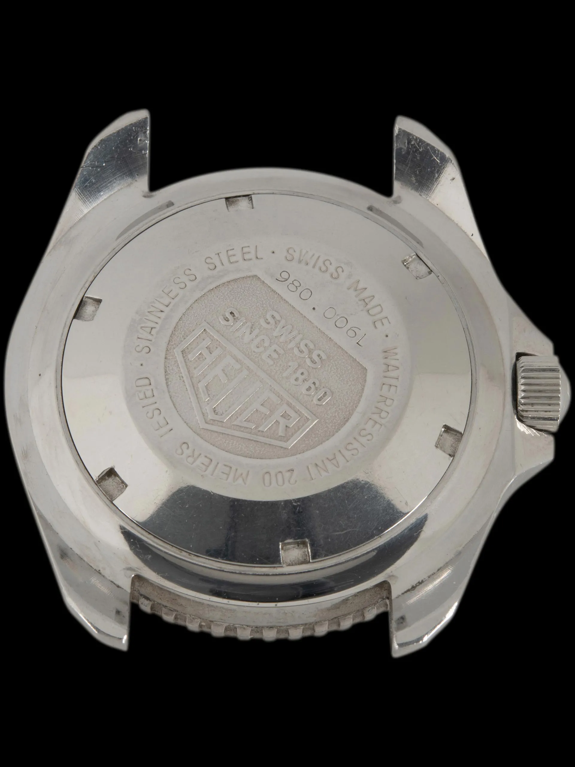 1980s Heuer 1000 Quartz Diver (Ref. 980.006L) "Monnin Case"