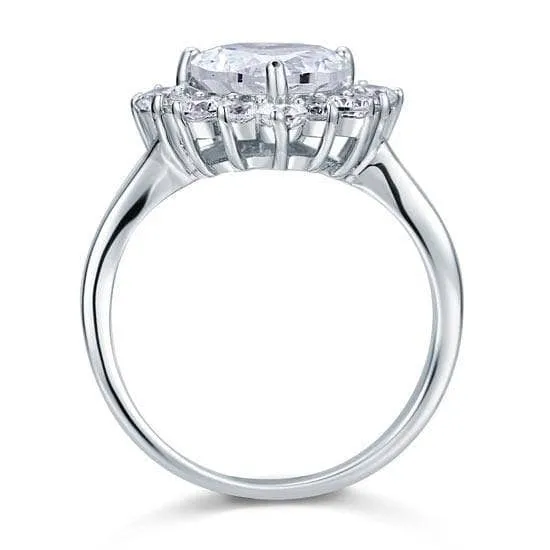 2.5 Carat Heart Cut Wedding Promise Engagement Ring
