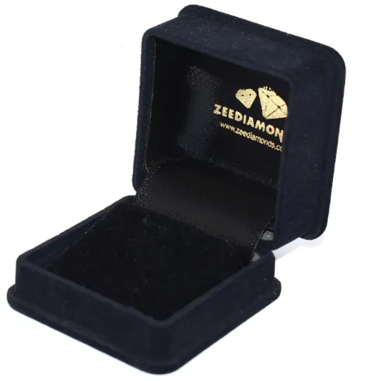 3.50 Ct Certified Black Diamond Solitaire Men's Ring in 925 Silver, Excellent Cut with Great Luster