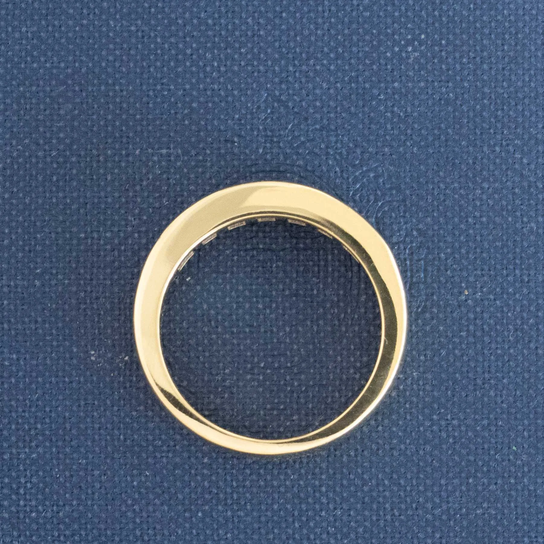 .89ctw Asscher Cut Diamond Channel Band