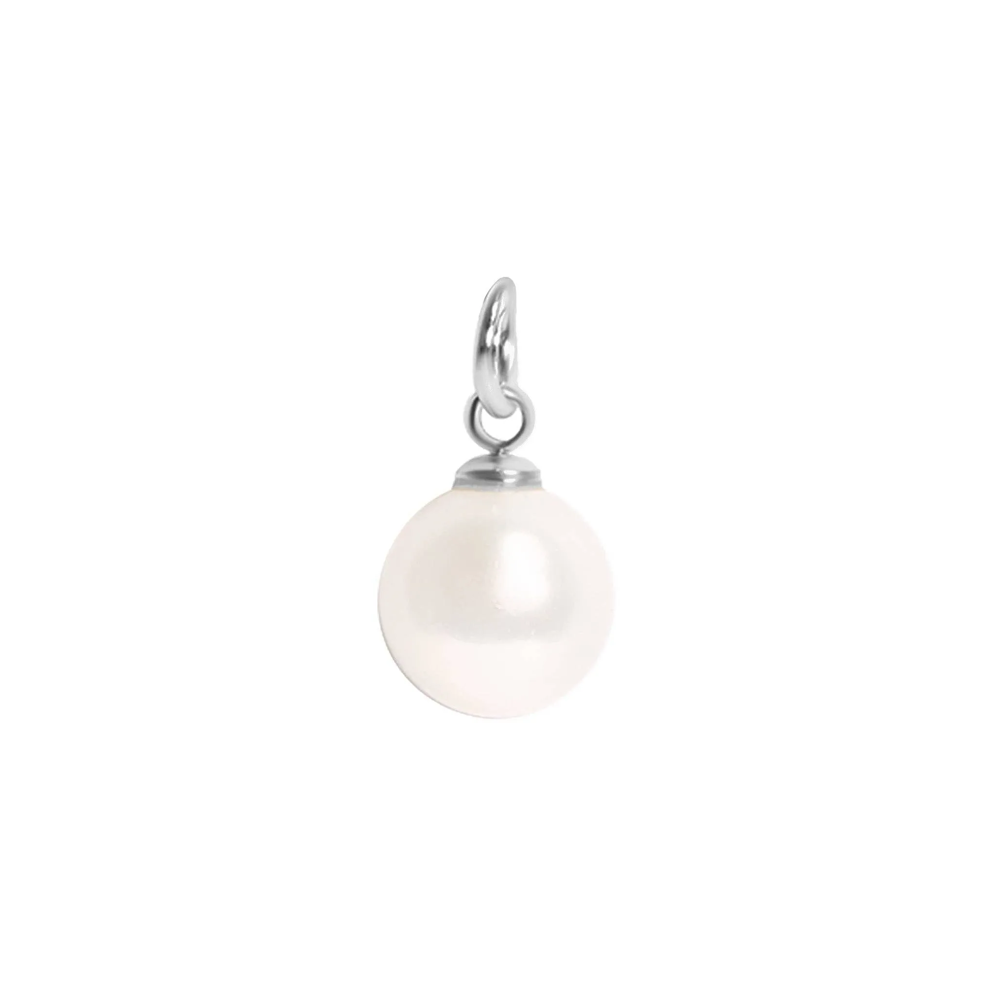 8mm Glass Pearl Charms