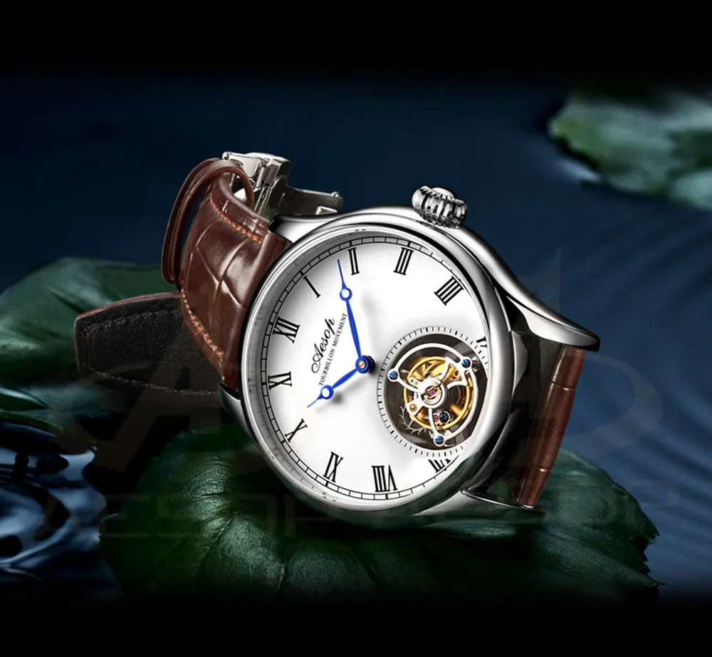 AESOP Roman Tourbillon Sapphire Mirror and Back Cover 7021 watch