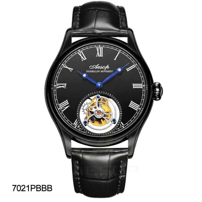 AESOP Roman Tourbillon Sapphire Mirror and Back Cover 7021 watch