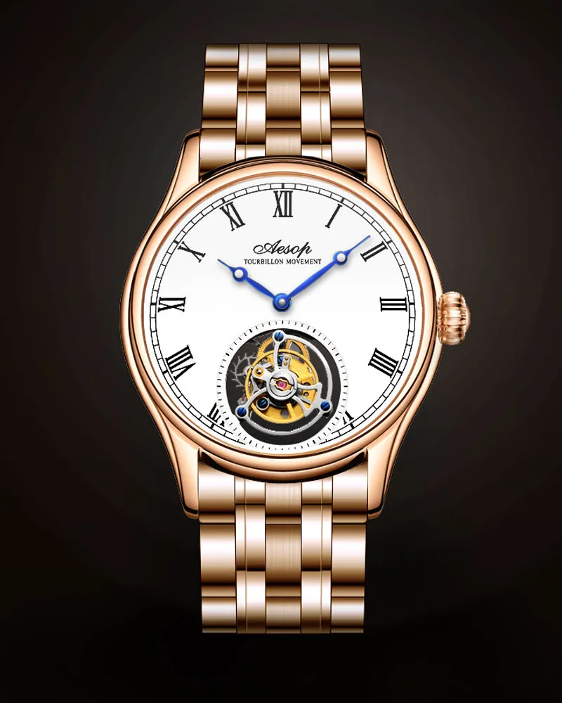 AESOP Roman Tourbillon Sapphire Mirror and Back Cover 7021 watch