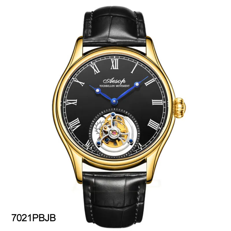 AESOP Roman Tourbillon Sapphire Mirror and Back Cover 7021 watch
