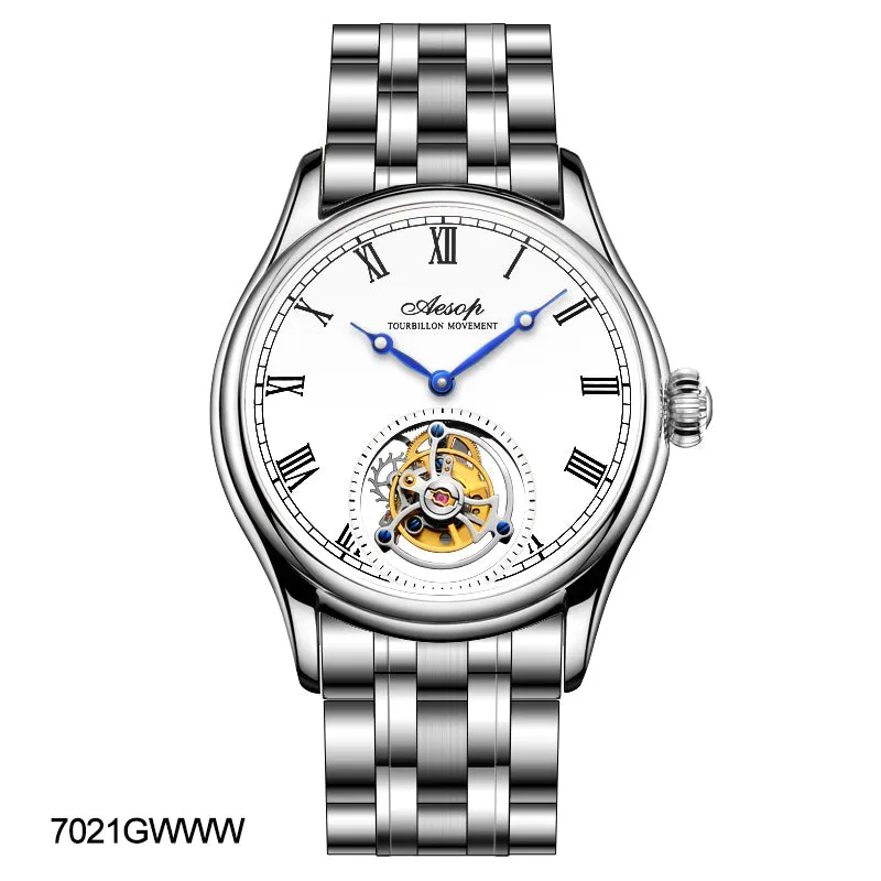 AESOP Roman Tourbillon Sapphire Mirror and Back Cover 7021 watch