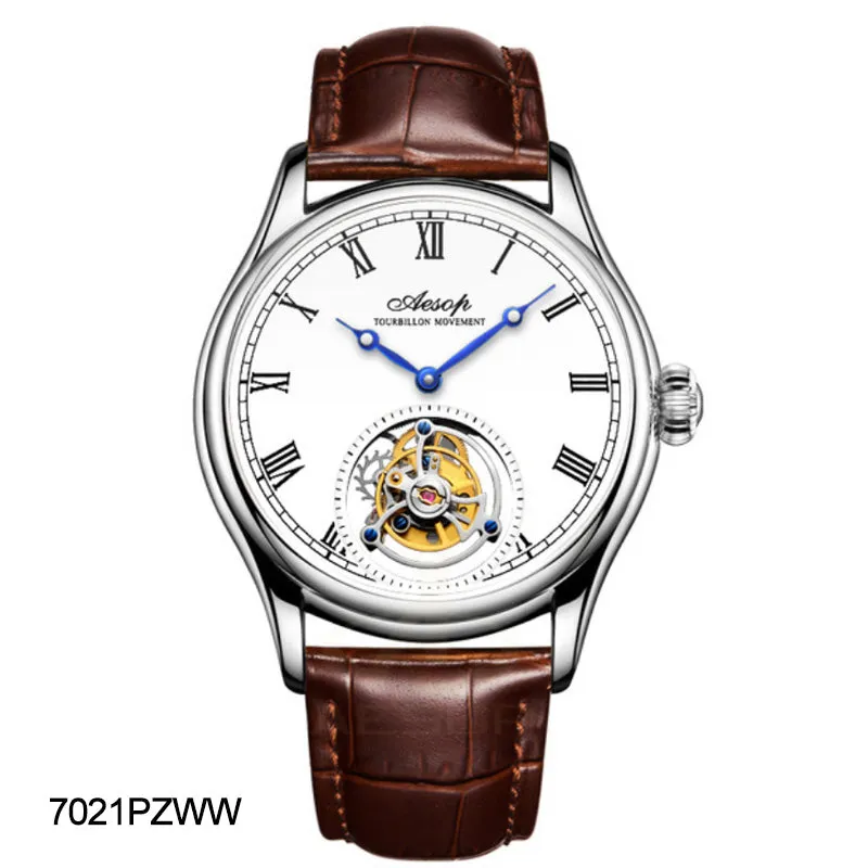 AESOP Roman Tourbillon Sapphire Mirror and Back Cover 7021 watch
