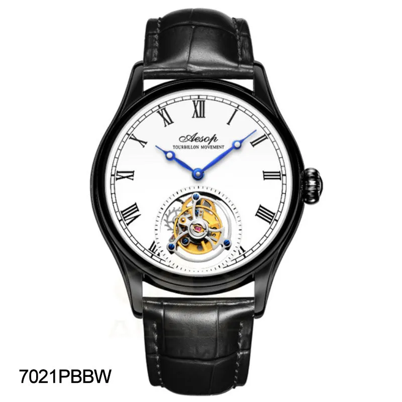 AESOP Roman Tourbillon Sapphire Mirror and Back Cover 7021 watch