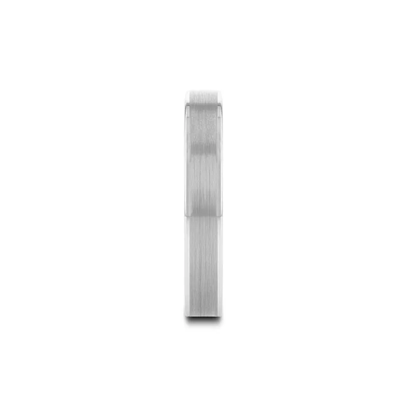 AIRES Pipe Cut Brush Center Tungsten Carbide Ring - 4mm - 10mm