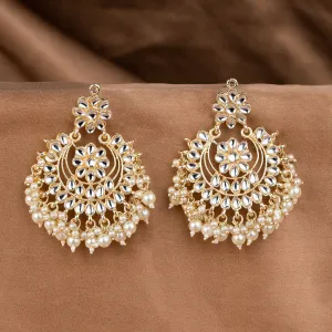 Aishwarya Pearl Kundan Earring