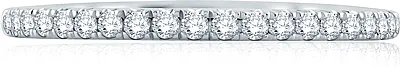A.Jaffe Pave Diamond Wedding Band