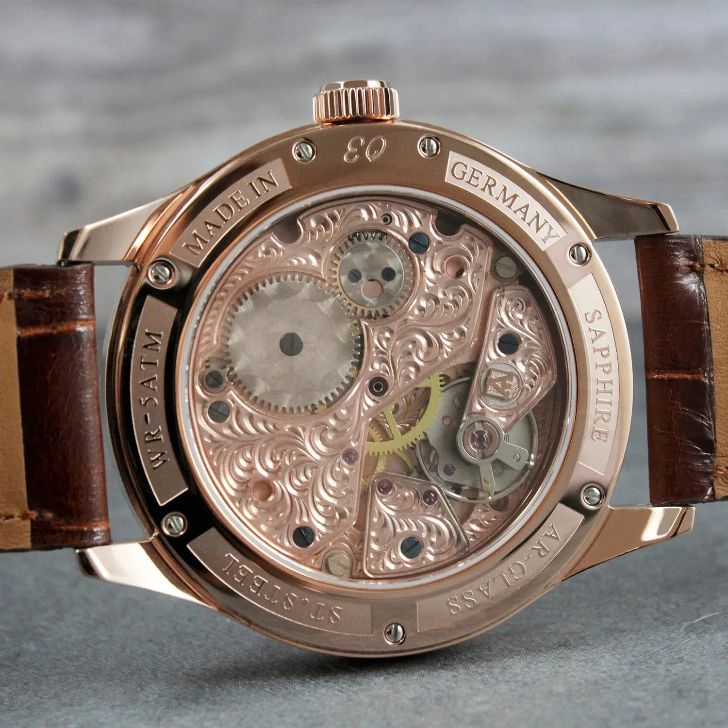 Alexander Shorokhoff Neva Black Limited Edition Stem Winding – AS.NEV03-4