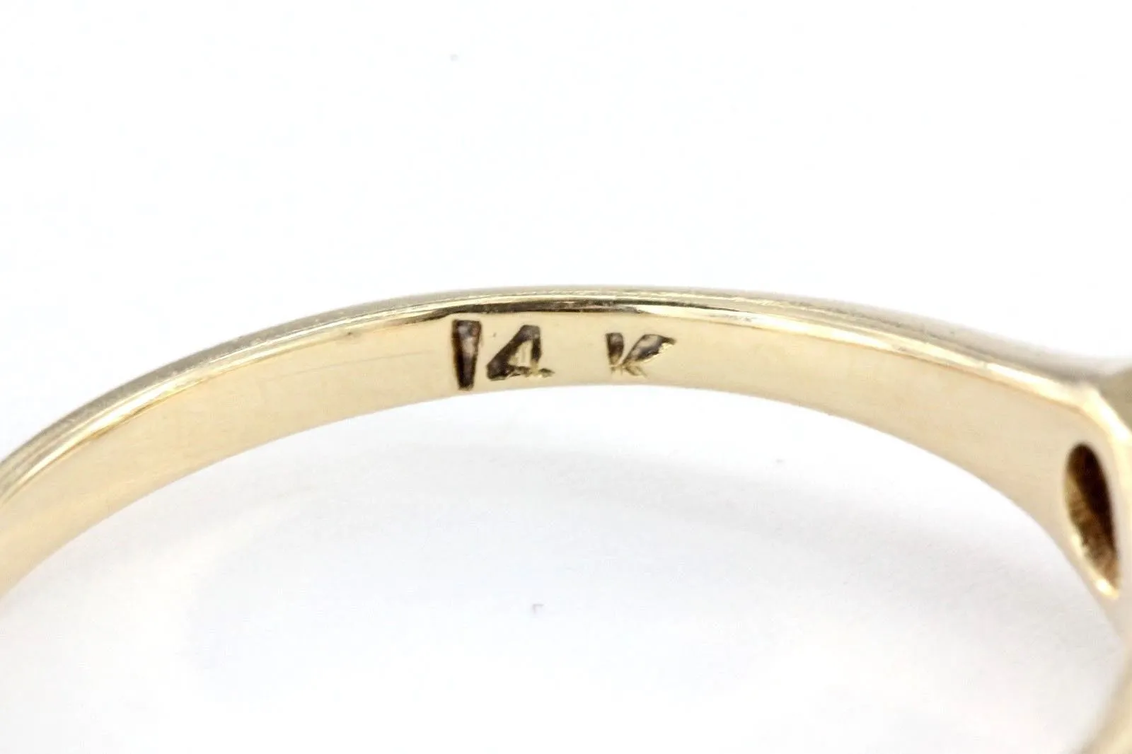 Antique Victorian 14K Gold .60 Carat Old Mine Diamond Engagement Ring
