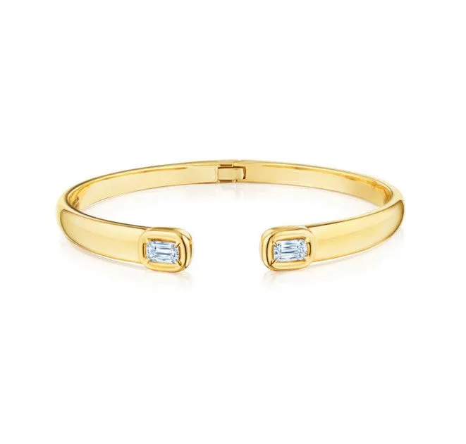 Ashoka Cuff with EastWest Diamonds