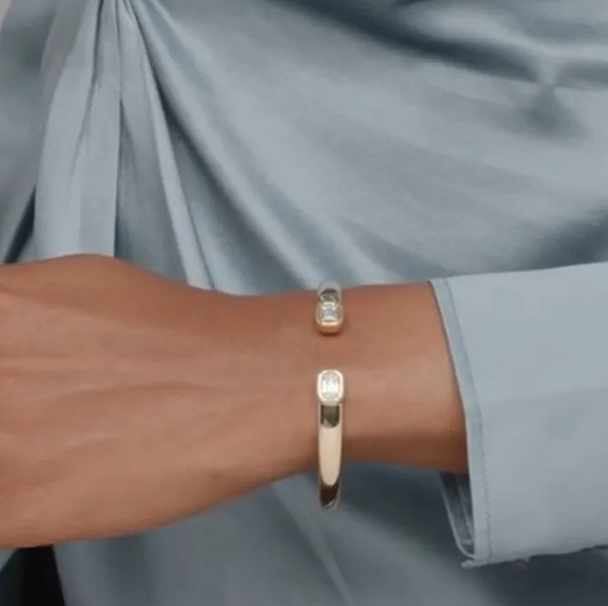 Ashoka Cuff with EastWest Diamonds