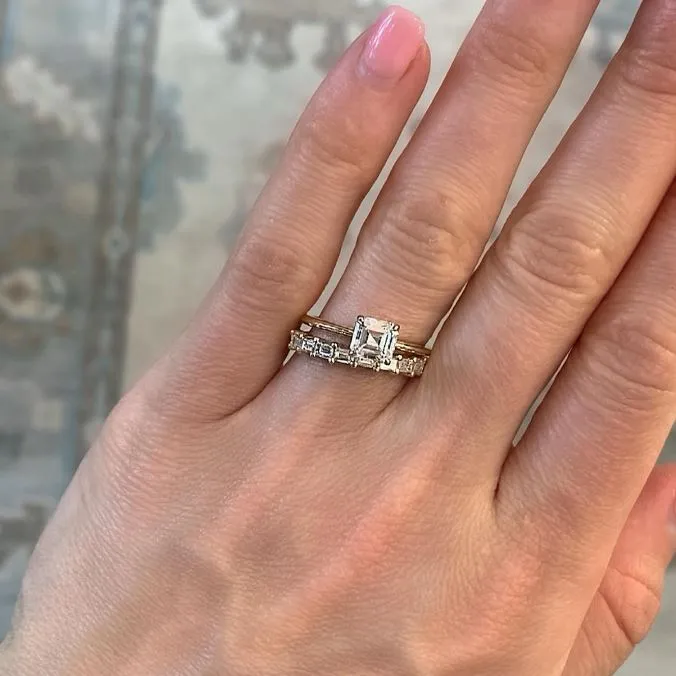 Asscher Cut Solitaire
