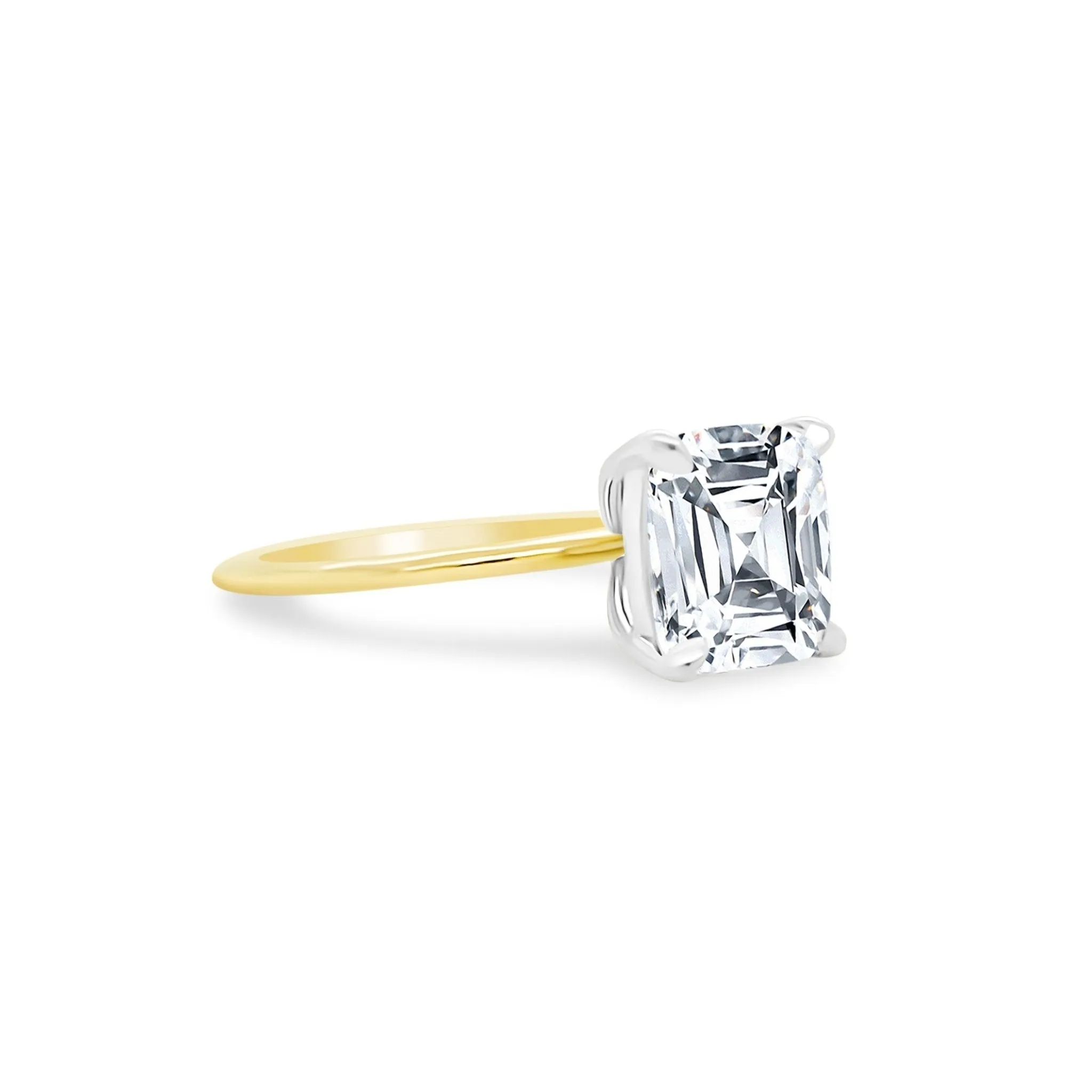 Asscher Cut Solitaire