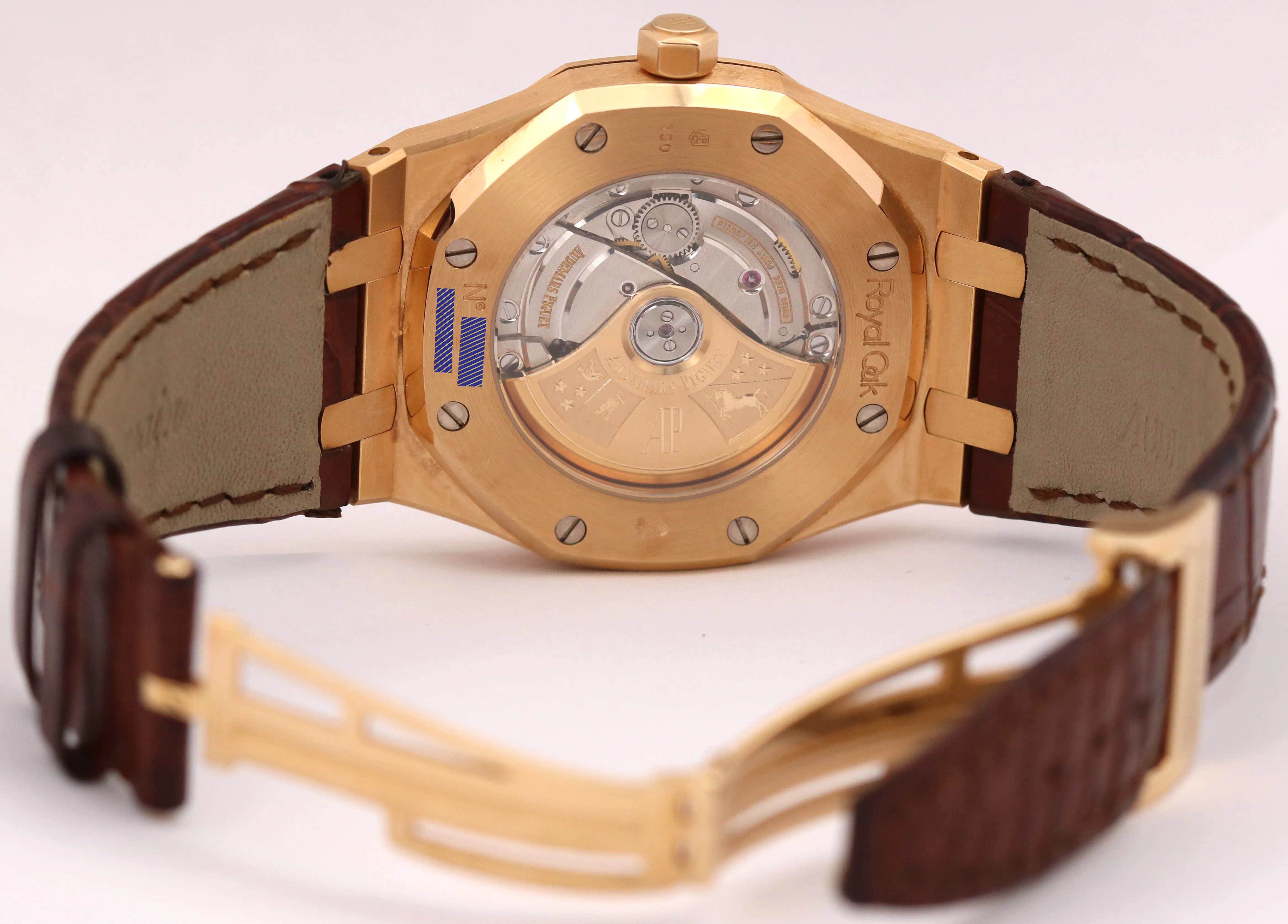 Audemars Piguet Royal Oak 18K Rose Gold WHITE 39mm 15300OR.OO.D088CR.02 Watch