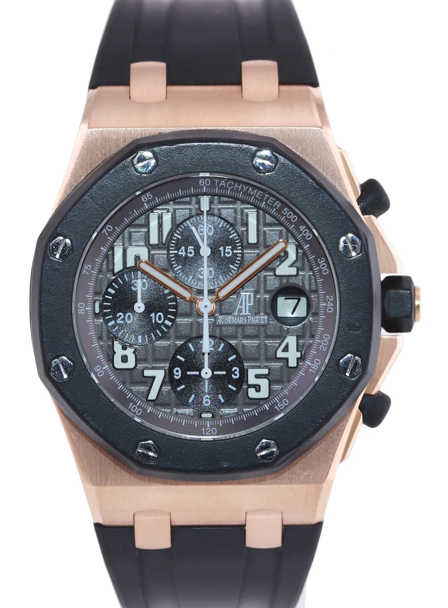 Audemars Piguet Royal Oak Offshore Rose Gold Rubber 25940OK.OO.D002CA.01 Watch