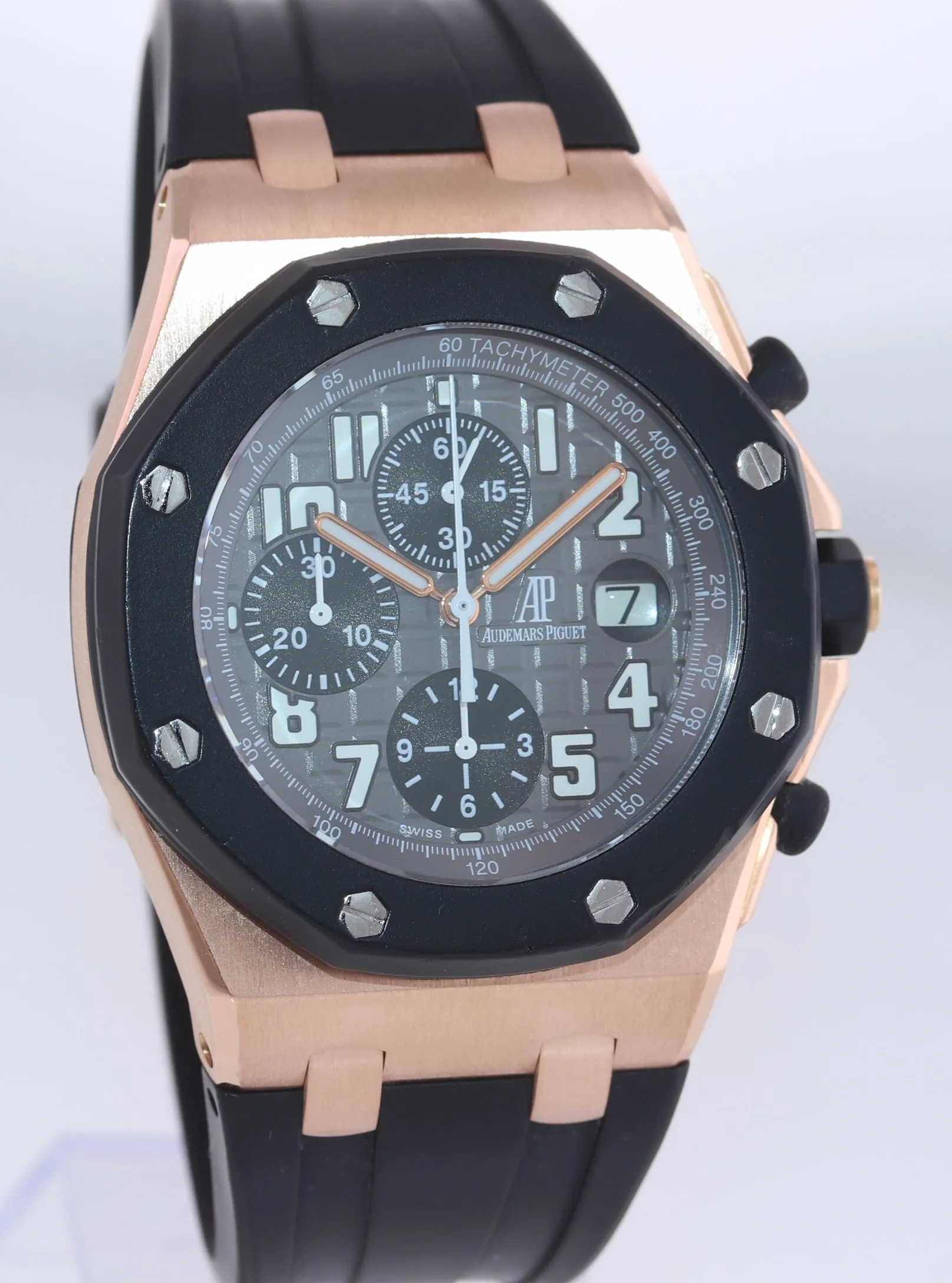 Audemars Piguet Royal Oak Offshore Rose Gold Rubber 25940OK.OO.D002CA.01 Watch