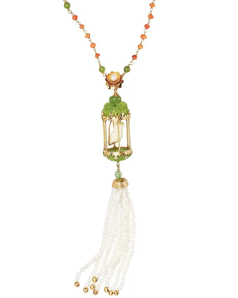 Aviary Tassel Necklaces