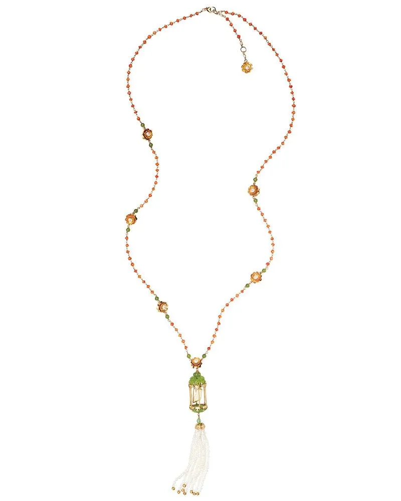 Aviary Tassel Necklaces