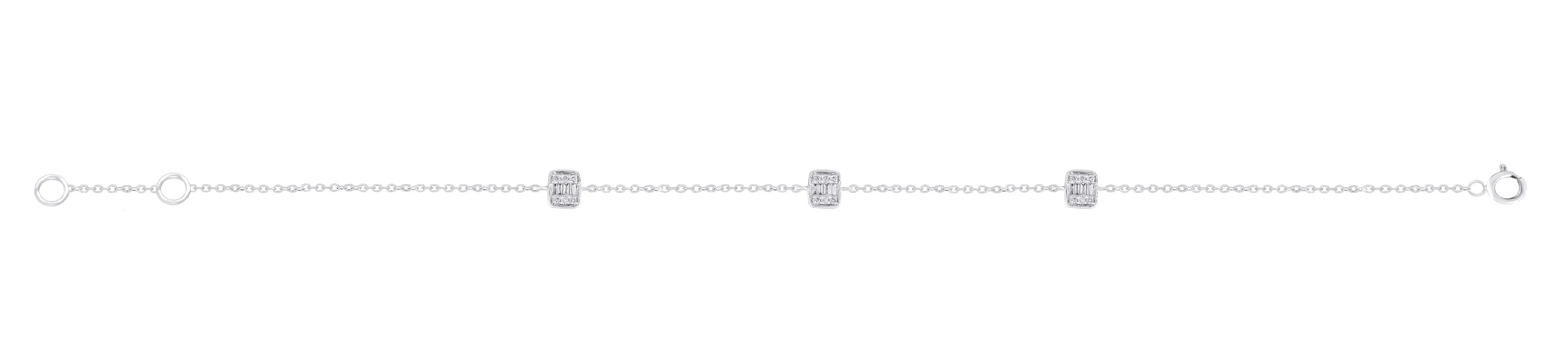 Baguette Diamond Bracelet
