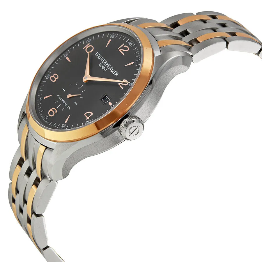 Baume Et Mercier Clifton Automatic Black Dial Two-Tone Men's Watch 10210 A10210