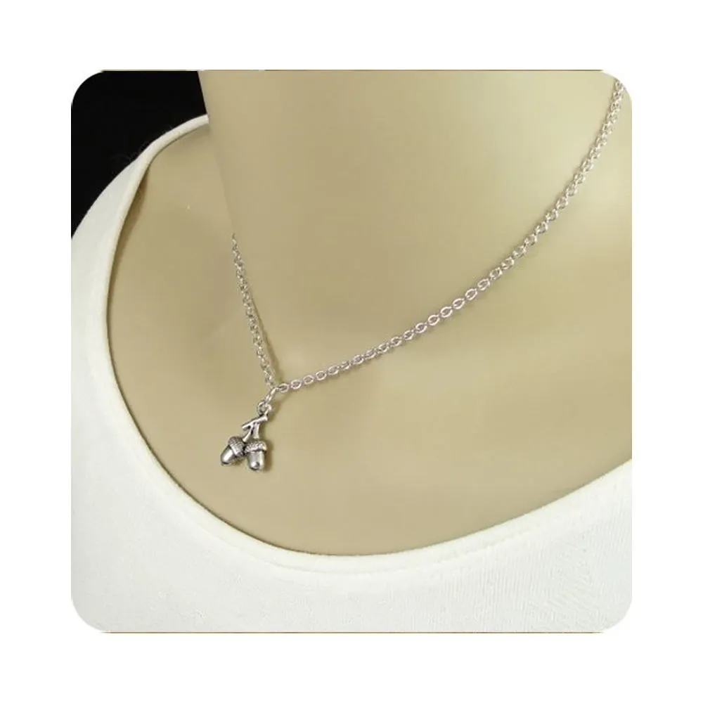 Beautiful Cute Acorn Plants Necklaces Pendants Fashion Jewelry