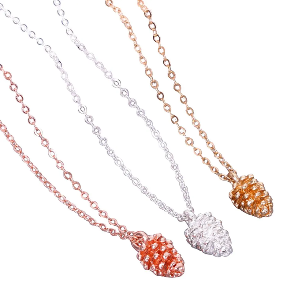 Beautiful Cute Acorn Plants Necklaces Pendants Fashion Jewelry