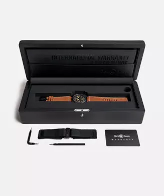 BELL & ROSS BR 03A HERITAGE CERAMIC 41mm