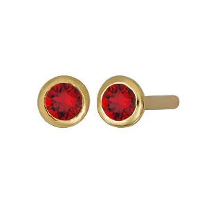 Birthstone Stud Earrings