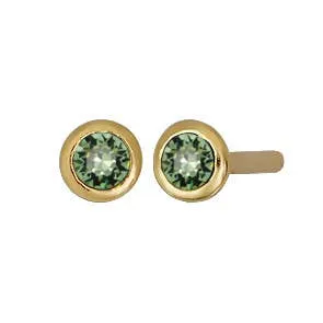 Birthstone Stud Earrings