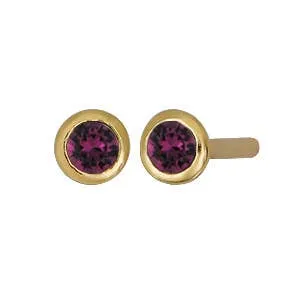 Birthstone Stud Earrings