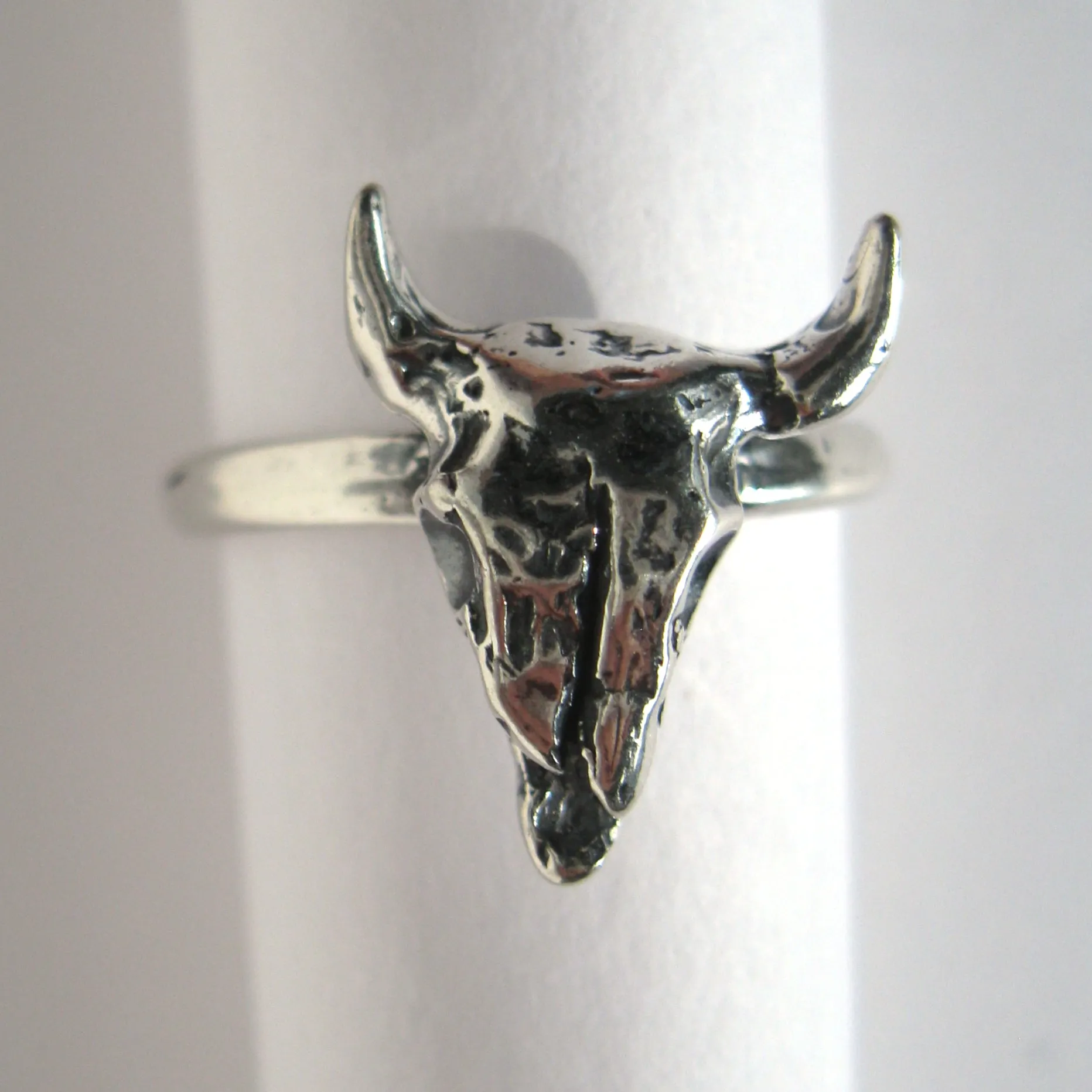 Bison Skull Ring