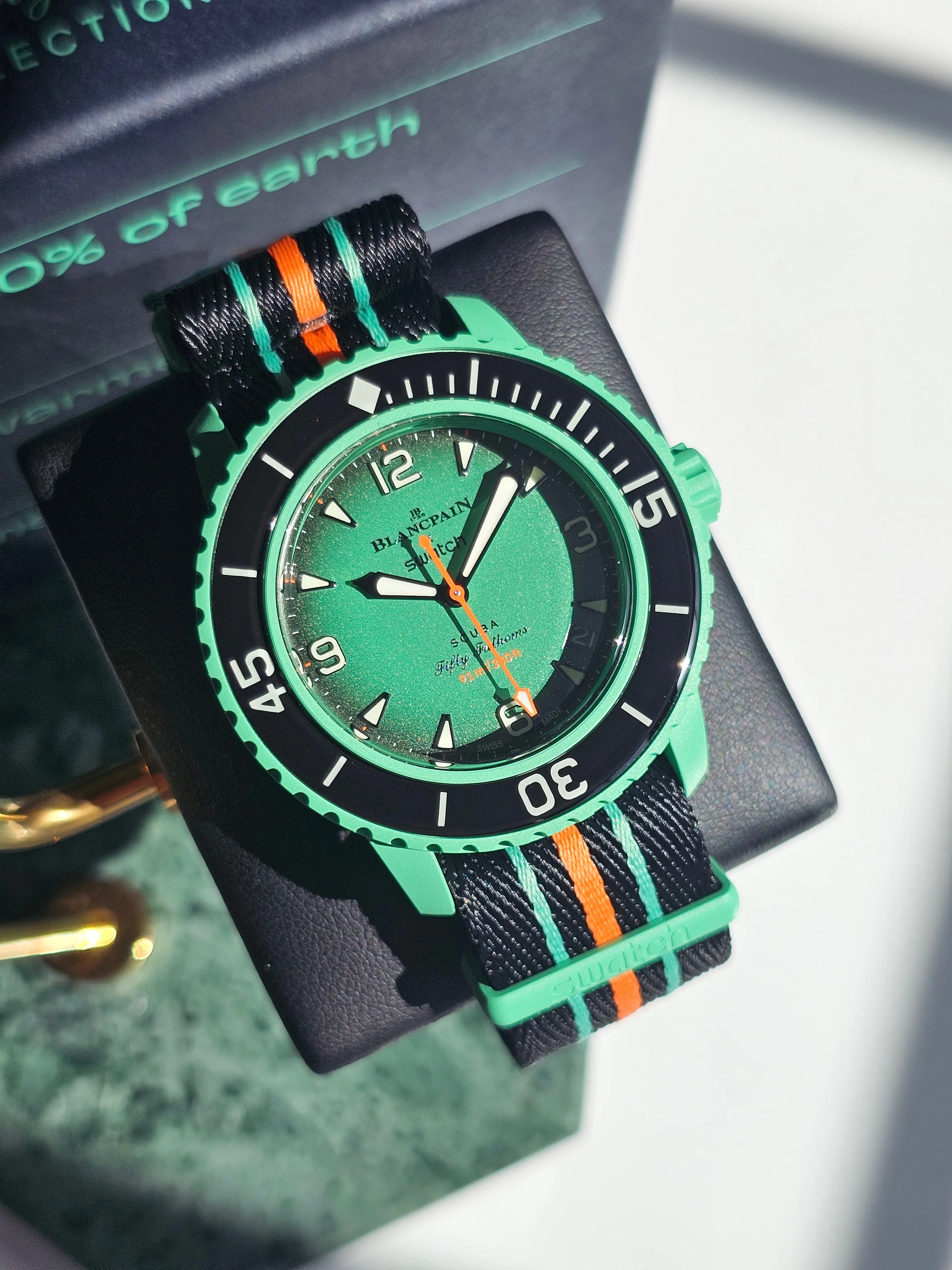 Blancpain X Swatch Fifty Fathoms Scuba Collection: Indian Ocean Edition